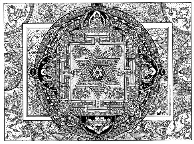 Draw Mandala